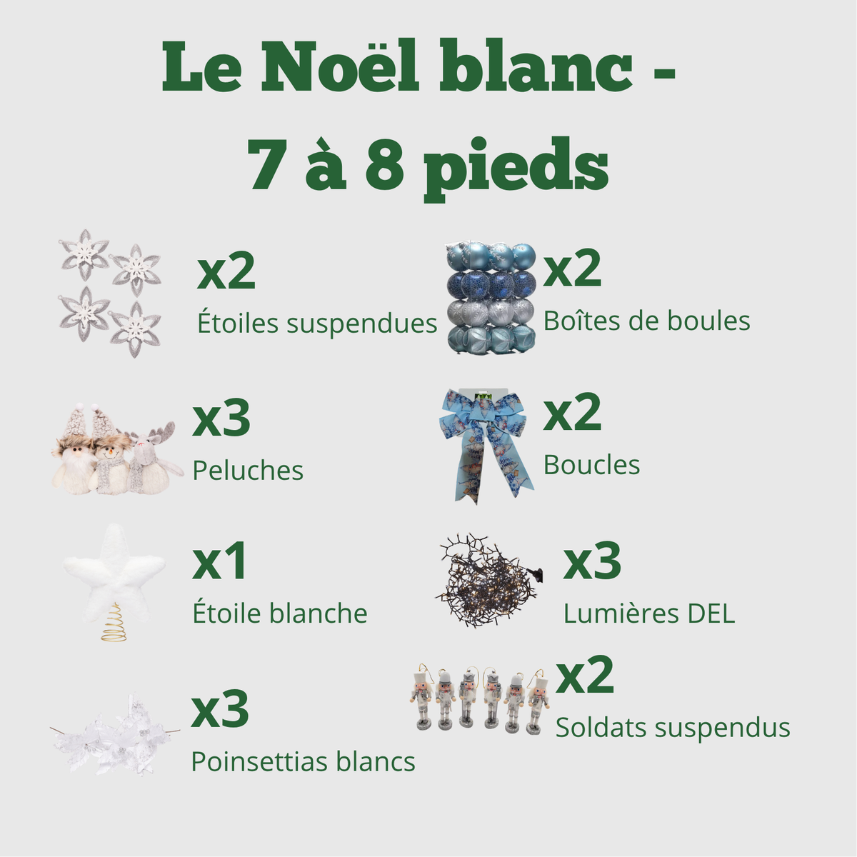 Kit de décoration complet (Décoration seulement)