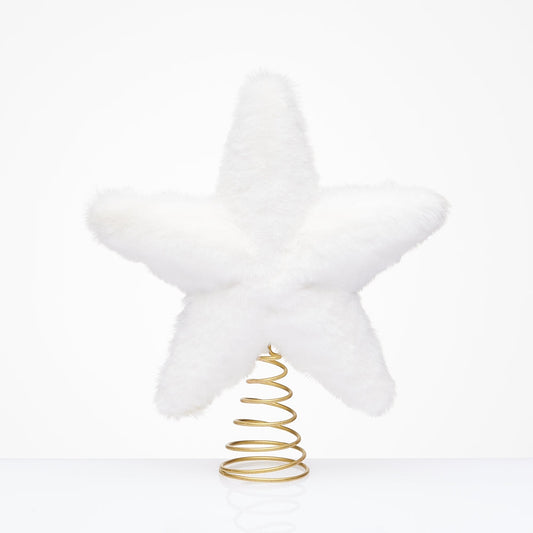 Étoile de Cime de Sapin de Noël – 25 cm