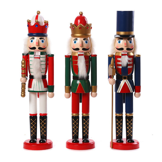 Grand Soldat Casse-Noisette en Bois – 52 cm