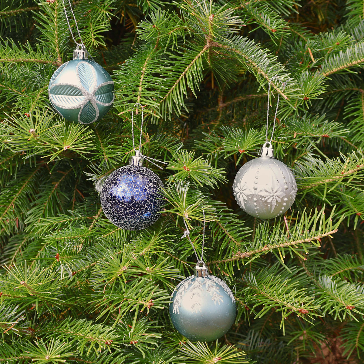 Christmas Tree Ornaments – Shatterproof, 60mm