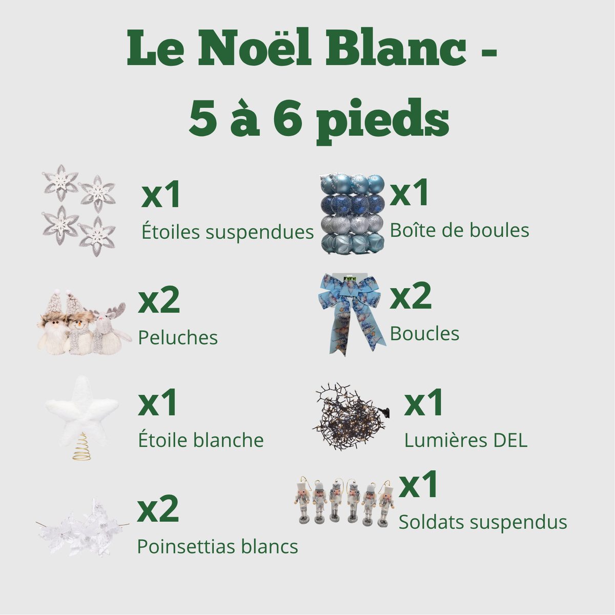 Kit de décoration complet (Décoration seulement)