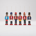 Paquet de 6 soldats de bois