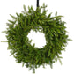 Couronne de Noël Fraîche – 12 po (17 po de Large), Naturelle