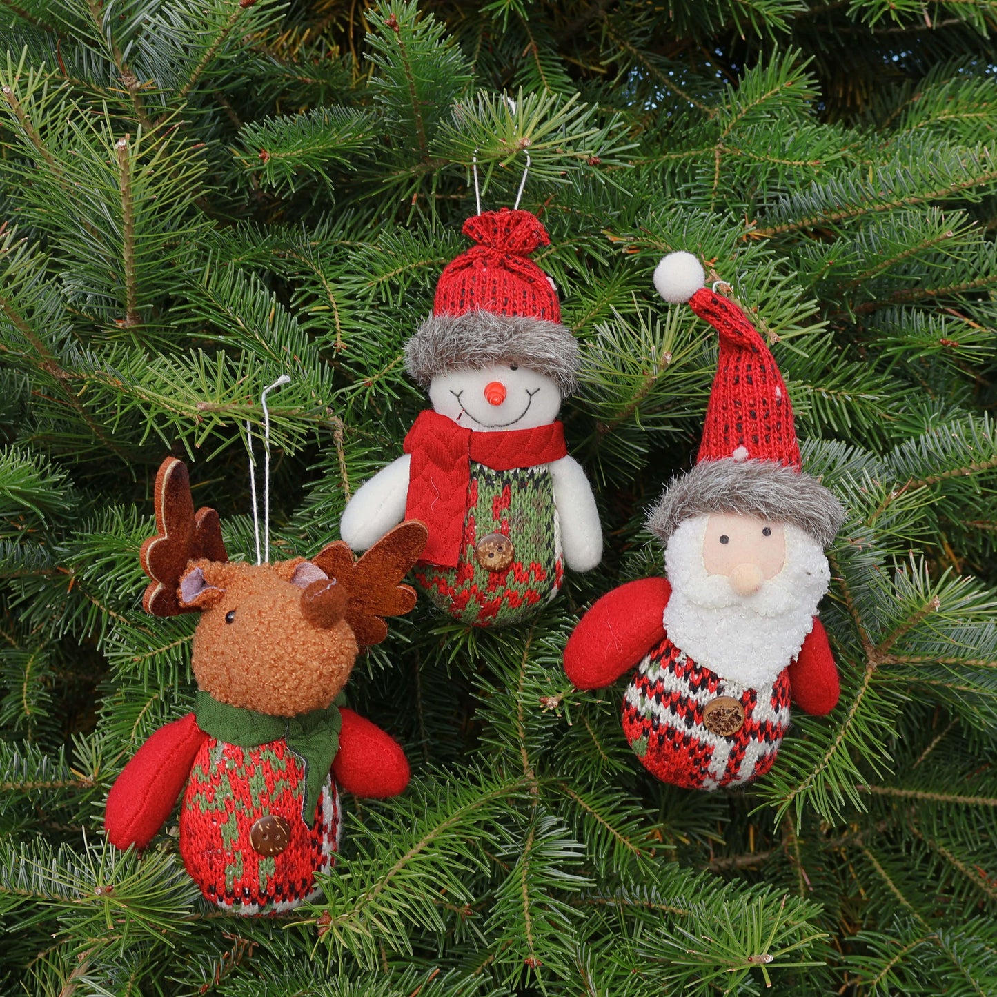 Décorations en Peluche de Noël – 22 cm