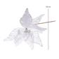 Poinsettia Décoratif de Noël – 33 cm, Ensemble de 3