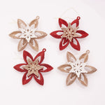Étoile Suspendue Décorative – Pailletée, 10 cm
