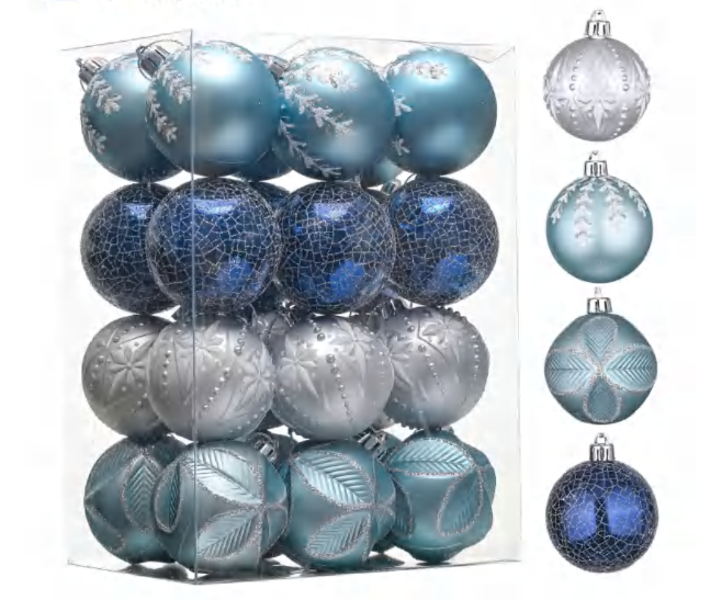 Boules de Noël (options de couleur)